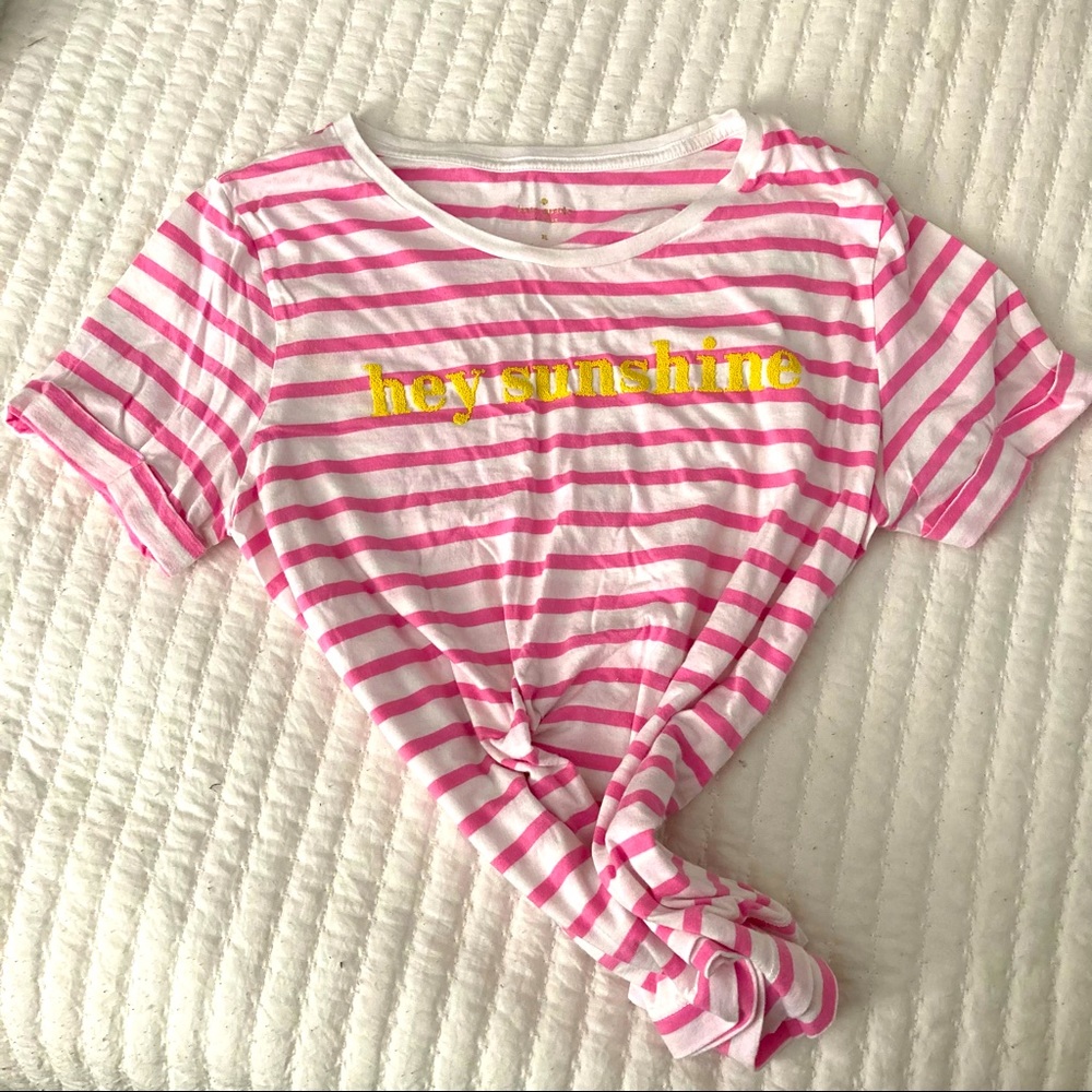 Kate Spade tshirt - Hey Sunshine XL